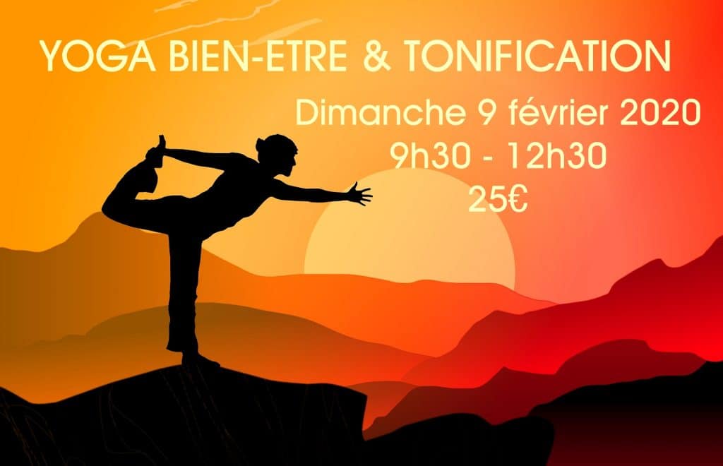 Matinée de Yoga Bien-être et Tonification dimanche 9 février 2020 au Studio Yoga-Nice le Port