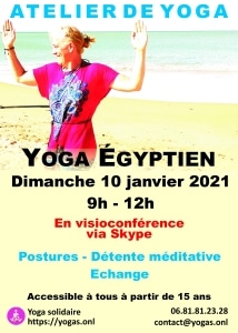 Atelier de yoga à Nice - Yoga égyptien