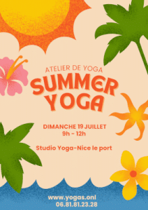 Atelier Yoga de l'été 19/7/2026