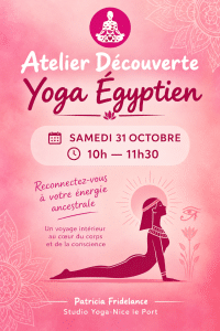 Atelier Découverte Yoga égyptien 31/10/2026