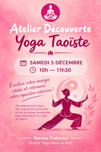 Atelier Découverte du yoga taoïste Nice